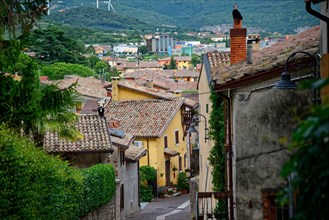 Small village Affi south-east of Lake Garda