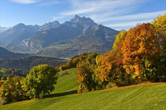 Autumn in the Swiss Chablais