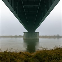 The 'Knybawski' Bridge over Vistula River