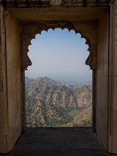 View from the fortress Kumbhalgarh into the Aravalli Mountains