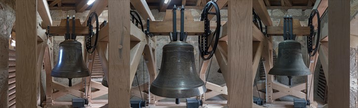 New belfry with 3 bells