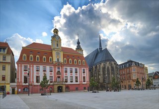 City Hall and St. Mary's Church