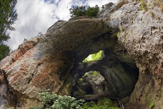 Entrance of Riesenburg cave