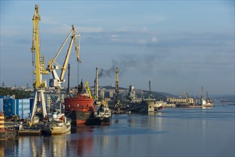 The harbour of Murmansk