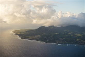 Aerial of Nevis