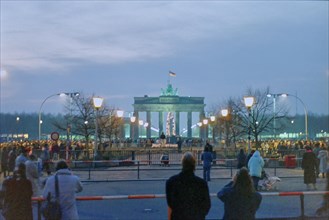 Unter den Linden with view of the Brandenburg Gate