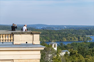 Viewing platform in the Belvedere on the Pfingstberg