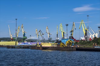 The port of Murmansk