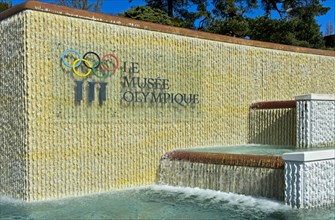 Entrance to the Olympic Museum