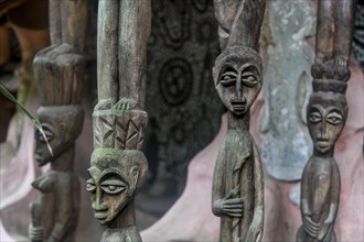 Sacred house in the Unesco site Osun-Osogbo Sacred Grove