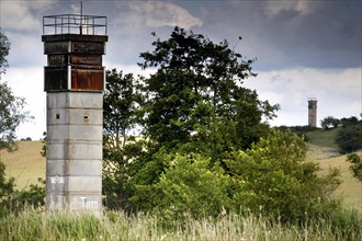 Observation towers of the GDR border troops