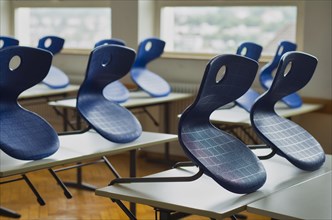 Empty classroom