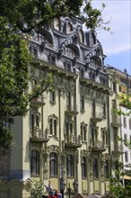 Former Art Nouveau Hotel Bolshaya Mosckovskaya on Deribasovskaya Street