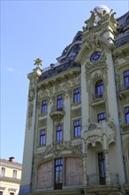 Former Art Nouveau Hotel Bolshaya Mosckovskaya on Deribasovskaya Street