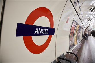 Angel Station Underground Sign