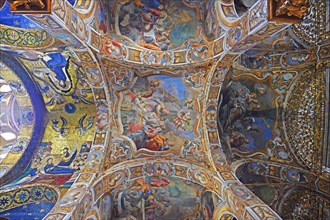 Magnificent ceiling paintings of the Chiesa di Santa Maria dell'Ammiraglio