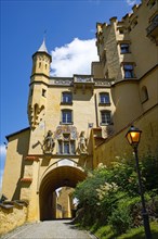 Archway entrance Hohenschwangau Castle