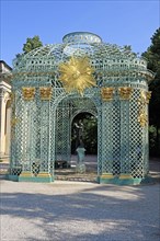 Eastern lattice pavilion at Sanssouci Palace