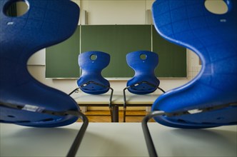 Empty classroom