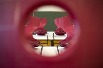 Empty classroom