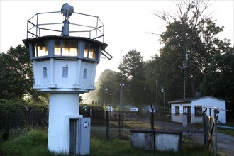Observation tower of the border troops of the GDR
