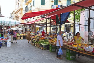 Typical market stall at the Mercato del Capo