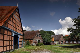 Half-timbered buildings