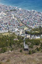 Outlook over Hakodate from Mount Hakodate