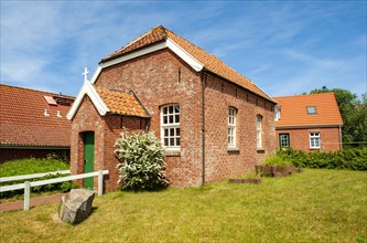 Old protestant island church