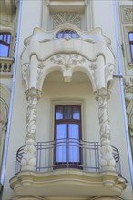 Former Art Nouveau Hotel Bolshaya Mosckovskaya on Deribasovskaya Street