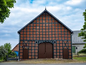 Half-timbered house in the Rundlingsdorf Gistenbeck