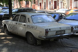 A car of the Russian brand Volga