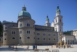 Residenzplatz and Salzburg Cathedral