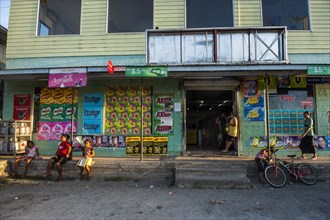 Local shop in Apia
