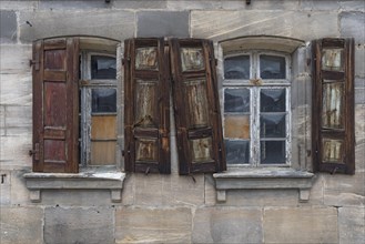 Window with shutters