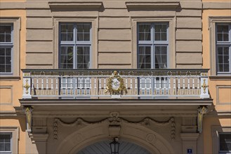 Portal balcony from the 19th century