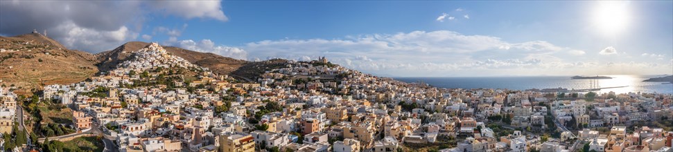 Town view of Ermoupoli