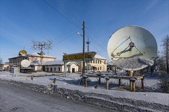 Old antenas in Artyk village