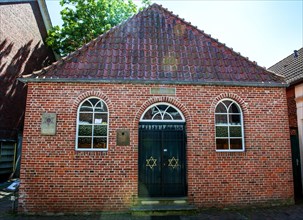 Synagogue of the former Jewish community in the historic centre of Dornum