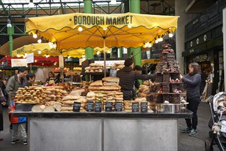 Market Stalls Bread Borough Market