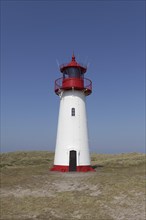 Red-white lighthouse List-West
