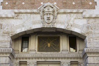 Palazzo del Ragno Spider Palace in Piazza Mincio Mincio Square in Quartiere Coppede