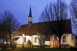 Fishermen's Church St. Clemens in the evening