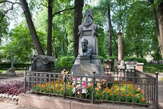 Alexander Nevsky Monastery buried