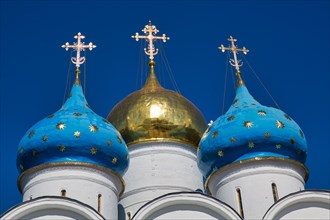 Domes of the Assumption Cathedral of the Trinity-Sergius Lavra