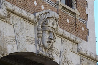 Palazzo del Ragno Spider Palace in Piazza Mincio Mincio Square in Quartiere Coppede