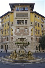 Palazzo del Ragno Spider Palace in Piazza Mincio Mincio Square in Quartiere Coppede