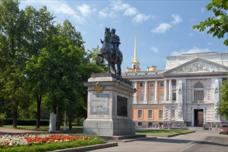 Monument to Russian tsar Peter the First