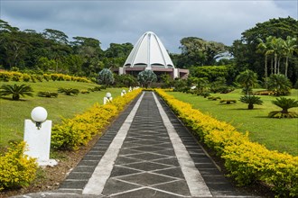 Park of the Baha'i House of Worship Samoa