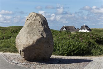 Kampen erratic boulder from the Red Cliff